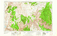 Grand Canyon 1960 topographic map thumbnail
