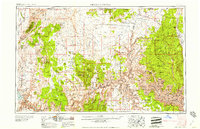 Grand Canyon 1958 topographic map thumbnail