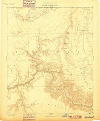 Kaibab 1886 topographic map thumbnail