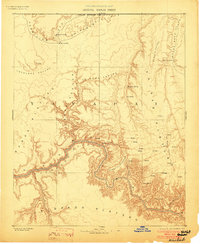Kaibab 1886 topographic map thumbnail