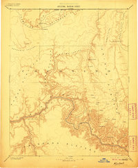 Kaibab 1886 topographic map thumbnail