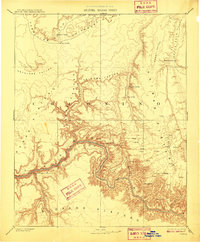 Kaibab 1886 topographic map thumbnail