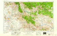 Mesa 1958 topographic map thumbnail