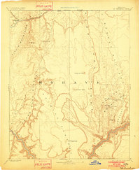 Mt. Trumbull 1892 topographic map thumbnail