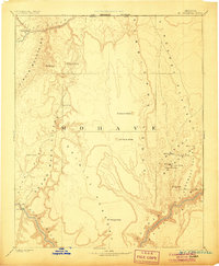 Mt. Trumbull 1892 topographic map thumbnail