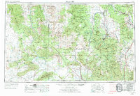 Prescott 1954 topographic map thumbnail