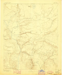 Verde 1892 topographic map thumbnail