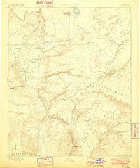 Verde 1892 topographic map thumbnail