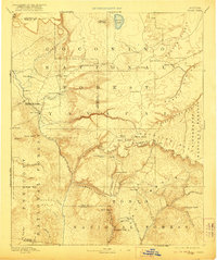 Verde 1892 topographic map thumbnail