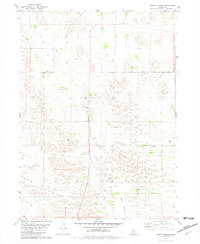 Abbott Ranch 1981 topographic map preview