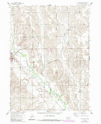 Albion East 1958 topographic map thumbnail