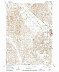 Albion West 1954 topographic map thumbnail
