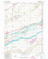 Alda 1962 topographic map preview