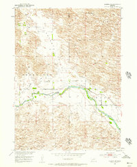 Almeria NW 1952 topographic map thumbnail