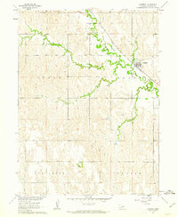 Amherst 1961 topographic map thumbnail