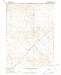 Angora NE 1965 topographic map thumbnail