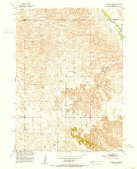 Anselmo NE 1951 topographic map thumbnail