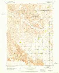 Anselmo SW 1951 topographic map thumbnail