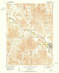 Ansley 1951 topographic map thumbnail