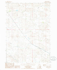 Arabia 1985 topographic map thumbnail