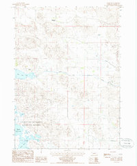 Arabia SW 1985 topographic map thumbnail