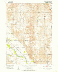 Arcadia East 1951 topographic map thumbnail