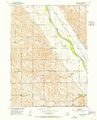 Arcadia SE 1951 topographic map thumbnail