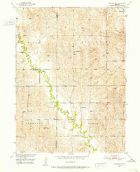 Arcadia SW 1951 topographic map thumbnail