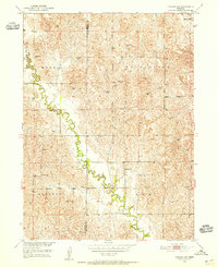 Arcadia SW 1951 topographic map thumbnail