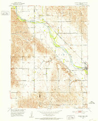 Arcadia West 1951 topographic map thumbnail
