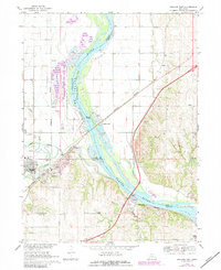 Ashland East 1968 topographic map thumbnail