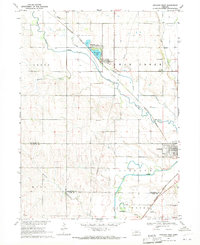 Ashland West 1969 topographic map thumbnail