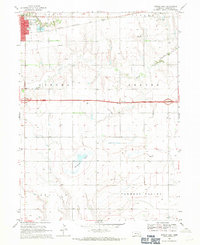 Aurora East 1968 topographic map thumbnail