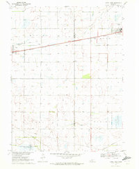 Axtell West 1970 topographic map thumbnail