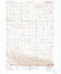 Barrel Springs Creek South 1948 topographic map thumbnail