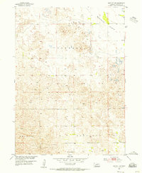 Bartlett NW 1954 topographic map thumbnail
