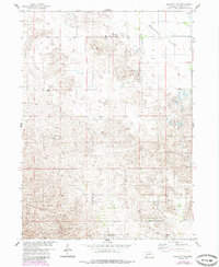 Bartlett NW 1954 topographic map thumbnail