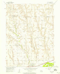 Bartley 1956 topographic map thumbnail