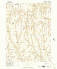 Bartley NW 1956 topographic map thumbnail