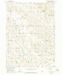 Battle Creek SE 1963 topographic map thumbnail