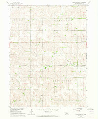 Battle Creek SW 1963 topographic map thumbnail