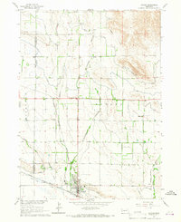 Bayard 1965 topographic map thumbnail
