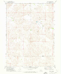 Bear Hill 1971 topographic map thumbnail
