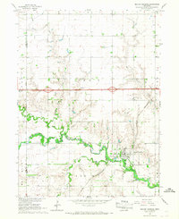 Beaver Crossing 1966 topographic map preview