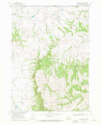 Beaver Wall 1969 topographic map thumbnail