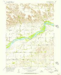 Belgrade SE 1955 topographic map thumbnail