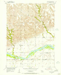 Belgrade SW 1955 topographic map thumbnail