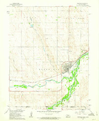 Benkelman 1961 topographic map thumbnail