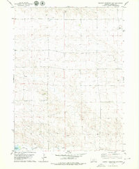 Bennett Reservoir East 1979 topographic map thumbnail