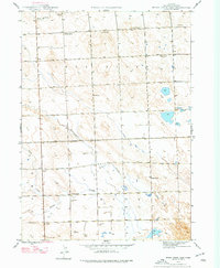 Berea Creek East 1946 topographic map thumbnail
